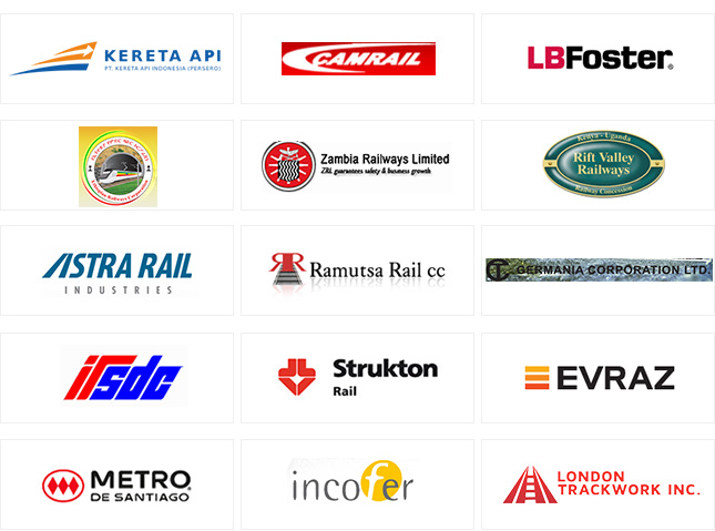 ASAN rail fasteners clients