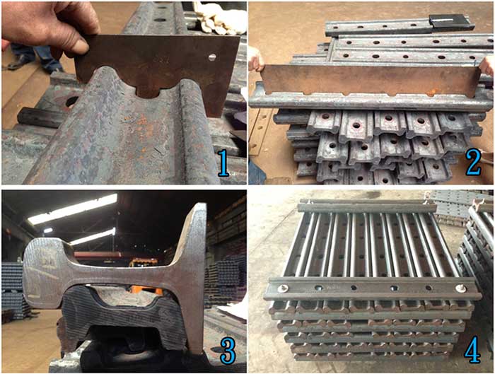 quality examination of AREMA standard railway joint bars