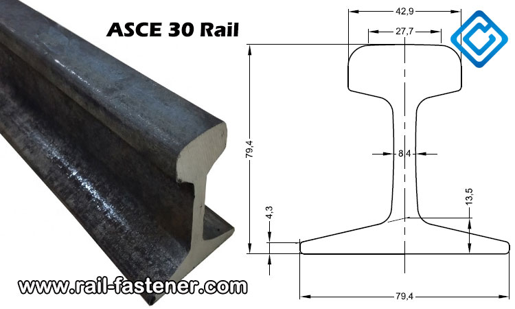 ASCE 30 rail