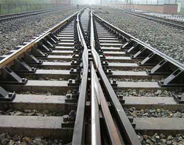 Railway Turnout Frog
