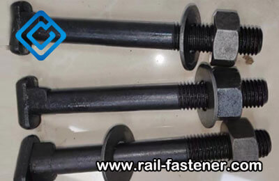 Button head oval neck track bolt 