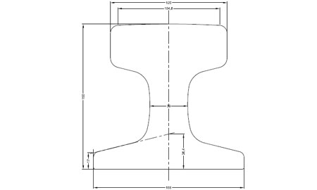 CR-100KG crane rail
