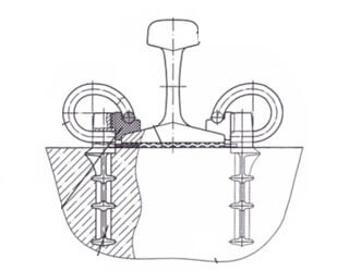 SB Rail Clip drawing