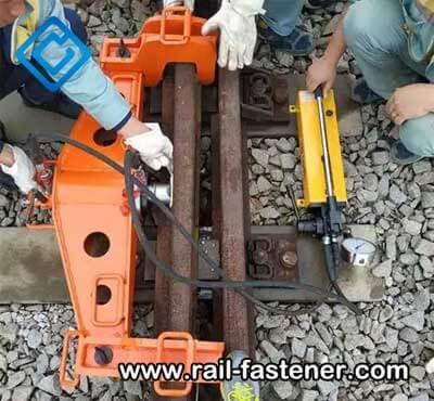 Structure of Horizontal and Vertical Rail Straighteners & Benders