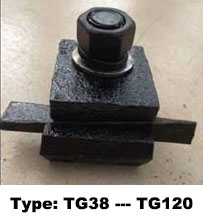 TG120 crane rail clamp