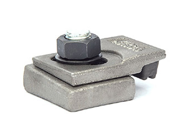 adjustable rail clamp in rail fastening system