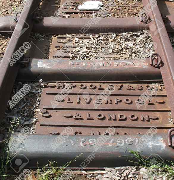 cast iron rail sleepers