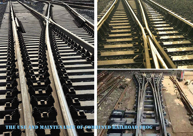 combined railroad frog