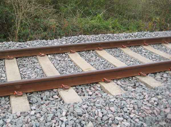 concrete rail sleepers for railway system
