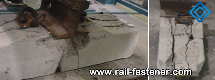 concrete sleeper damage
