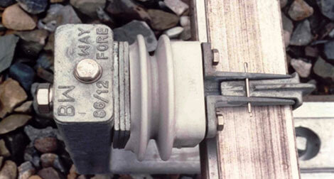 Conductor rail insulator and support assembly