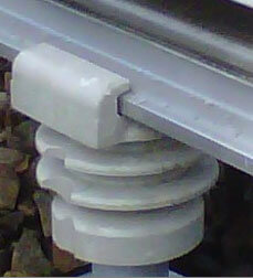 Conductor-rail insulator