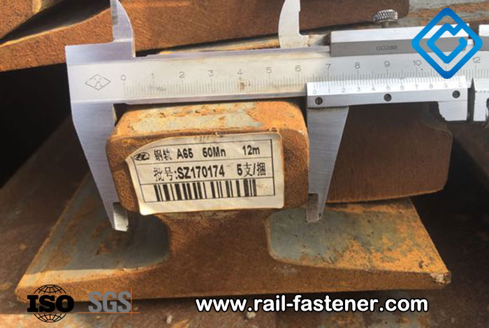 Crane rail A65