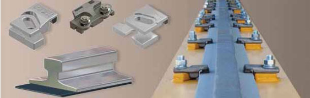 Crane rail and accessories