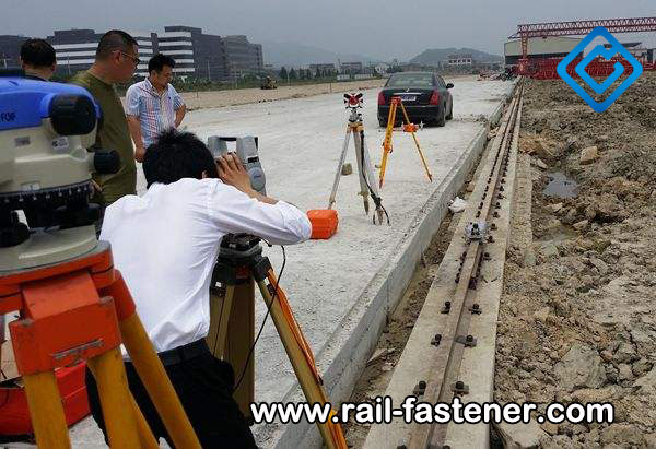 crane rail design
