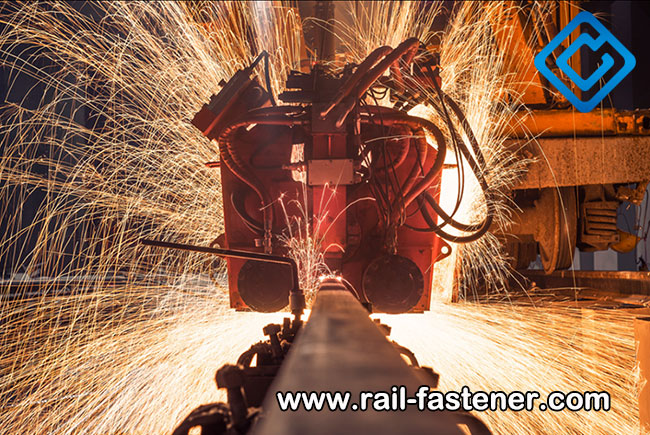 Crane rail welding