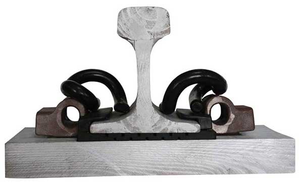 elastic rail clips in rail fastening system