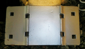 high carbon steel tie plate