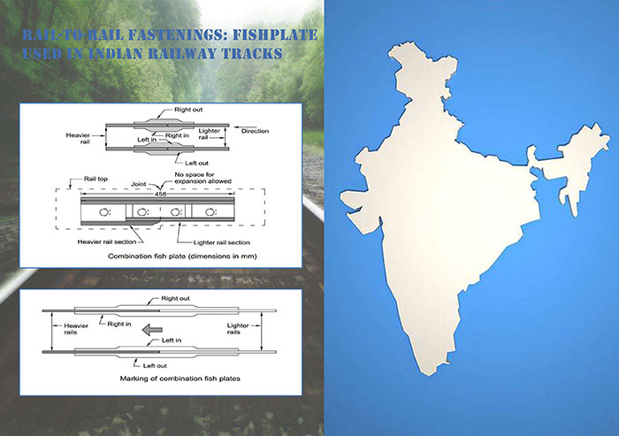 Indian railway fishplate