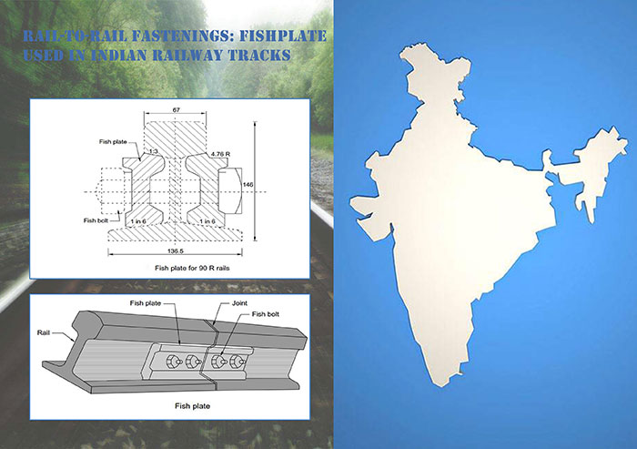Indian railway fishplate