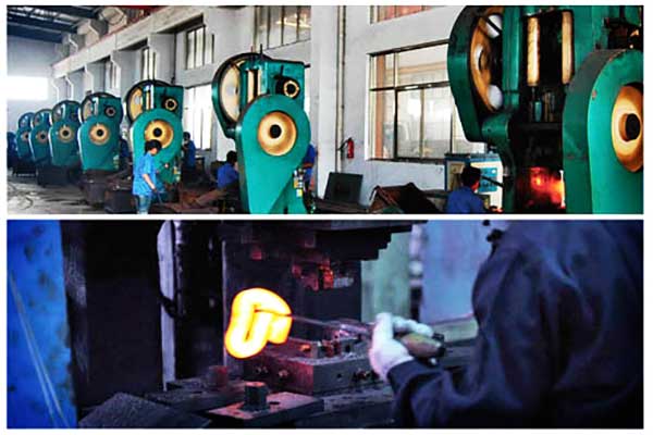 new casting production line for rail fasteners