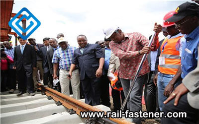 newly built railway lines in Africa