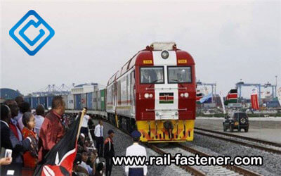 newly built railway lines in Africa