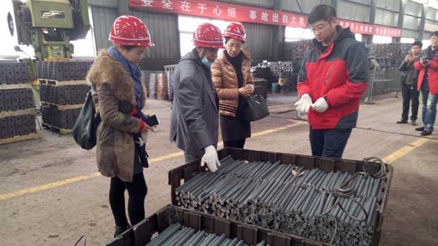 Pakistan customer visits ASAN factory