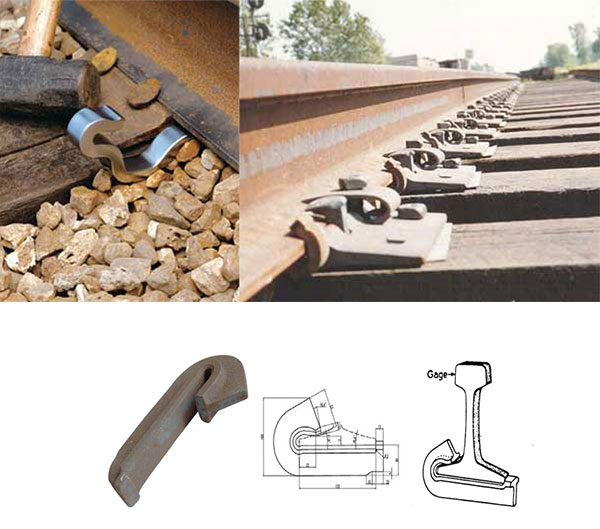 rail anchors for rail fastening