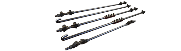 Rail gauge tie rod
