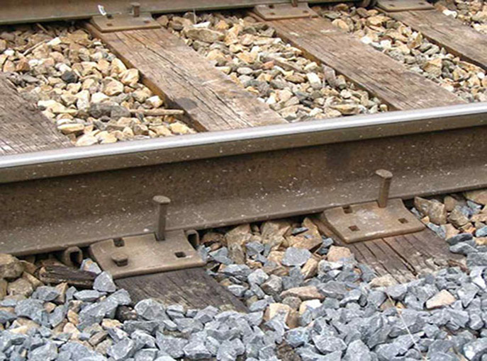 railroad track spikes
