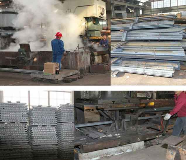 railway fish plate production and packaged railway fish plates