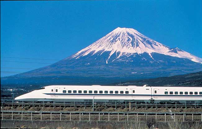 shinkansen in japan