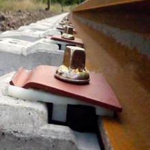 spring nable rail fastening