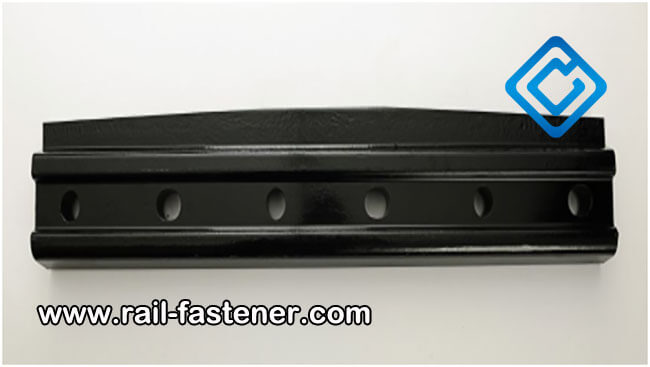 Shock absorbing rail joint