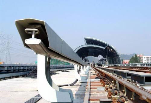 Third rail for electric trains