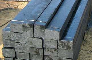 Anti-corrosion treatment wooden sleepers