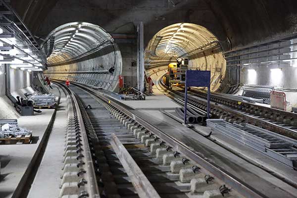 underground rail track standard