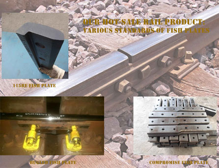 Our Hot-sale Rail Product: Various Standards of Fish Plates